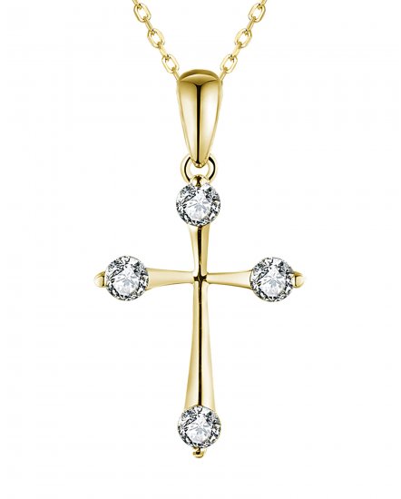 CROSS DIAMOND PENDANT (TP2949)