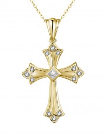 CROSS DIAMOND PENDANT (TP2953)