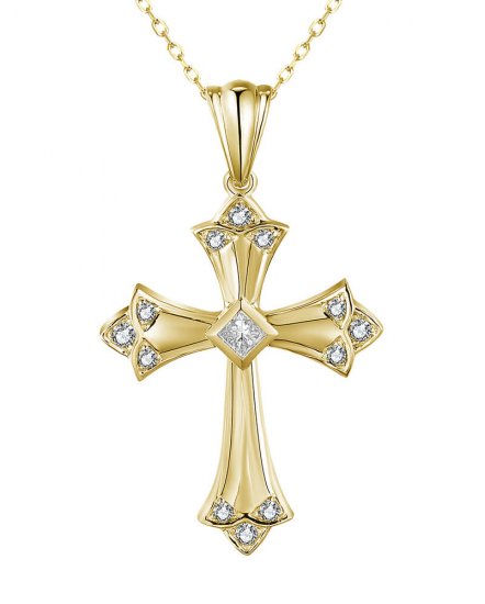 CROSS DIAMOND PENDANT (TP2953)