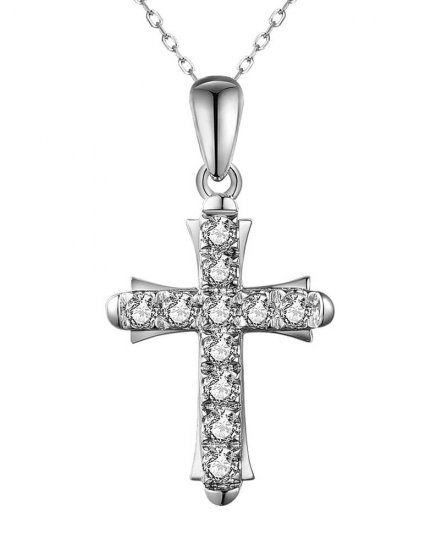 CROSS DIAMOND PENDANT (TP2954)