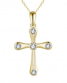 CROSS DIAMOND PENDANT (TP2955)