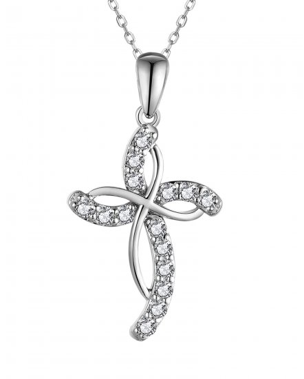 CROSS DIAMOND PENDANT (TP2956)