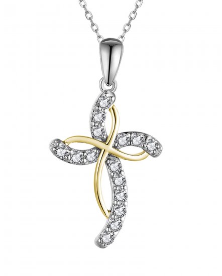 CROSS DIAMOND PENDANT (TP2956)