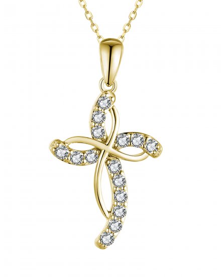 CROSS DIAMOND PENDANT (TP2956)