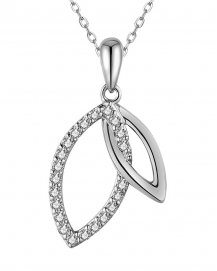 MARQUISE STYLE INTER LINKED DIAMOND PENDANT (TP2980)