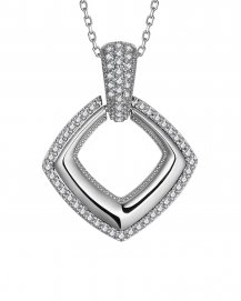 SQUARE SHAPE DIAMOND PENDANT (TP2995)