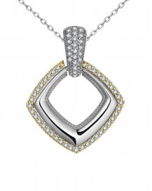 SQUARE SHAPE DIAMOND PENDANT (TP2995)