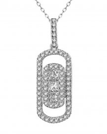 OPEN BAR DIAMOND PENDANT (TP3011)