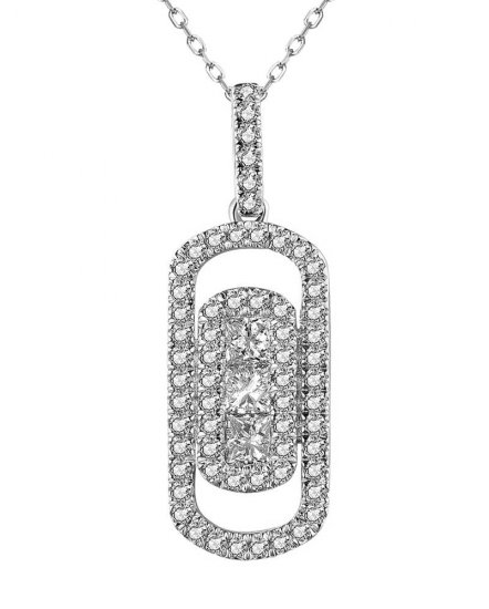 OPEN BAR DIAMOND PENDANT (TP3011)