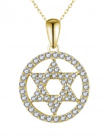 JEWISH STAR DIAMOND PENDANT (TP3013)