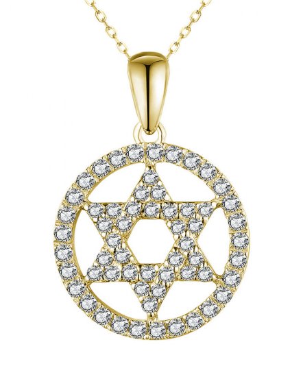 JEWISH STAR DIAMOND PENDANT (TP3013)