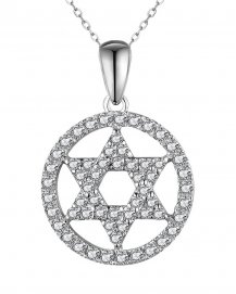 JEWISH STAR DIAMOND PENDANT (TP3013)