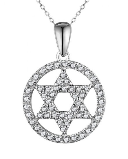 JEWISH STAR DIAMOND PENDANT (TP3013)