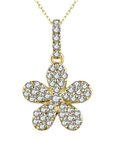 FLORAL STYLE DIAMOND PENDANT (TP3014)
