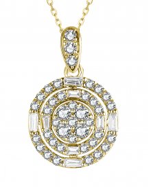 ROUND DIAMOND PENDANT (TP3018)
