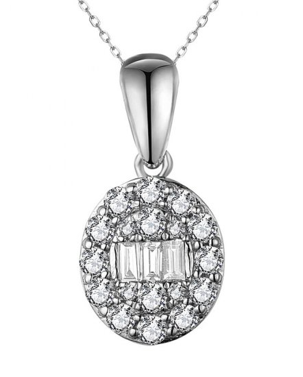 BAGUETTE DIAMOND PENDANT (TP3023)