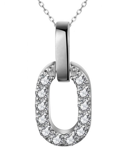 OPEN BAR DIAMOND PENDANT (TP3039)