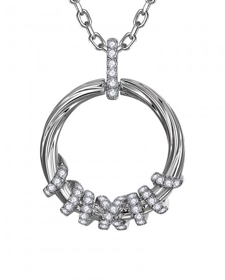 ROUND DIAMOND PENDANT (TP3040)