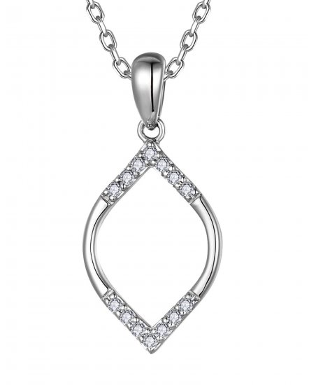 LEAF STYLE DIAMOND PENDANT (TP3042)