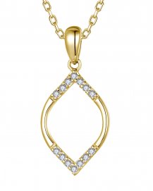 LEAF STYLE DIAMOND PENDANT (TP3042)
