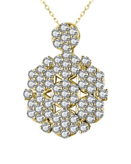 CLUSTER DIAMOND PENDANT (TP3050)