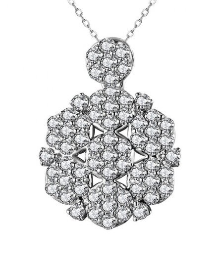 CLUSTER DIAMOND PENDANT (TP3050)