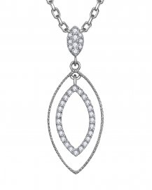 MARQUISE STYLE DIAMOND PENDANT (TP3073)