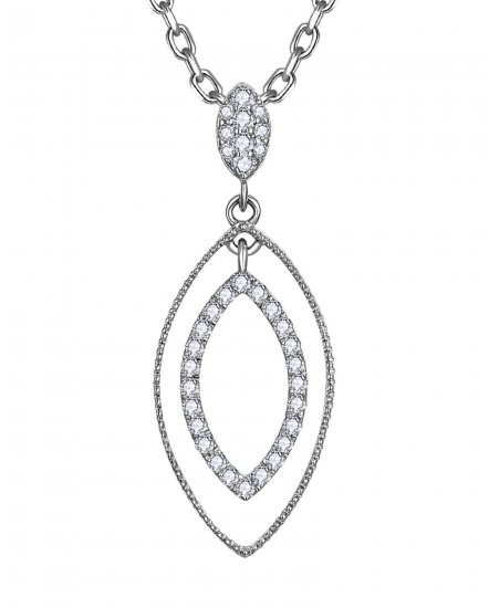 MARQUISE STYLE DIAMOND PENDANT (TP3073)