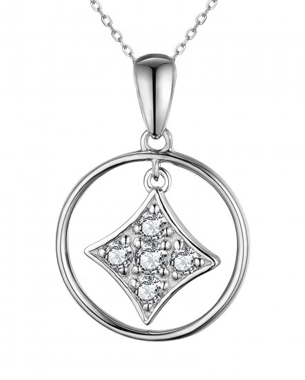 ROUND DIAMOND PENDANT (TP3083)