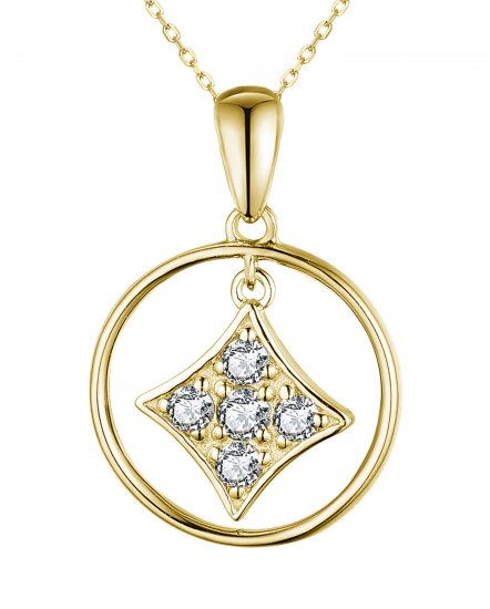 ROUND DIAMOND PENDANT (TP3083)
