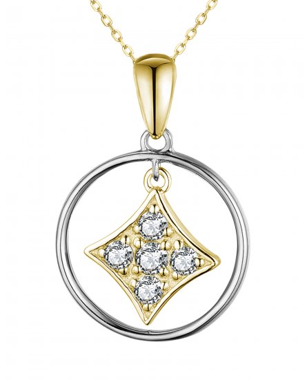 ROUND DIAMOND PENDANT (TP3083)