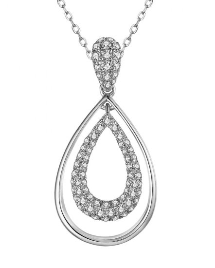 PEAR STYLE DIAMOND PENDANT (TP3112)