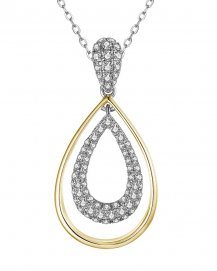 PEAR STYLE DIAMOND PENDANT (TP3112)