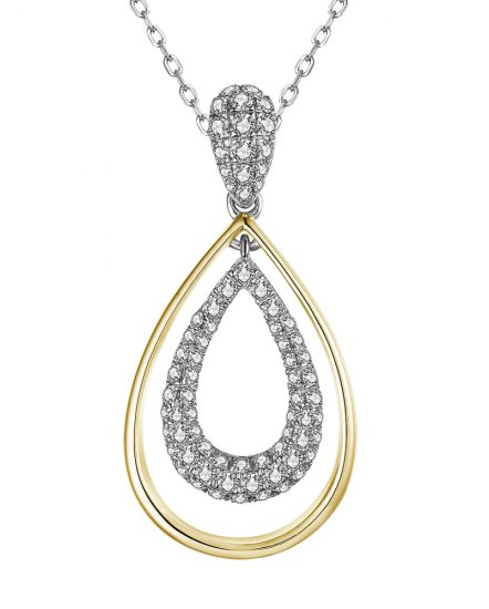 PEAR STYLE DIAMOND PENDANT (TP3112)