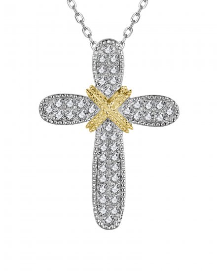 CROSS DIAMOND PENDANT (TP3129)