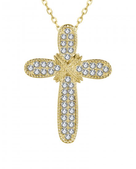 CROSS DIAMOND PENDANT (TP3129)