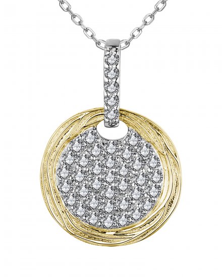 ROUND DIAMOND PENDANT (TP3139)