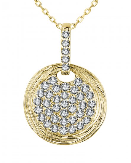 ROUND DIAMOND PENDANT (TP3139)