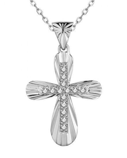 CROSS DIAMOND PENDANT (TP3143)