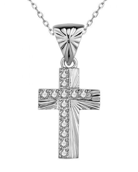CROSS DIAMOND PENDANT (TP3144)