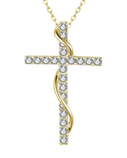 CROSS DIAMOND PENDANT (TP3152)