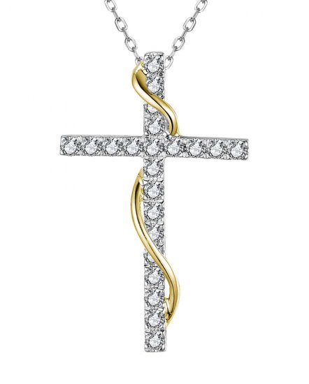 CROSS DIAMOND PENDANT (TP3152)