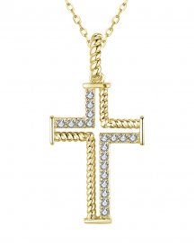 CROSS DIAMOND PENDANT (TP3161)