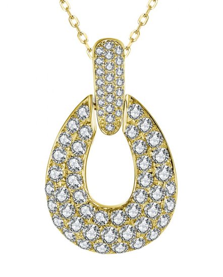 PEAR STYLE DIAMOND PENDANT (TP3163)