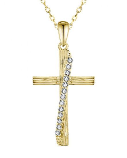 CROSS DIAMOND PENDANT (TP3166)