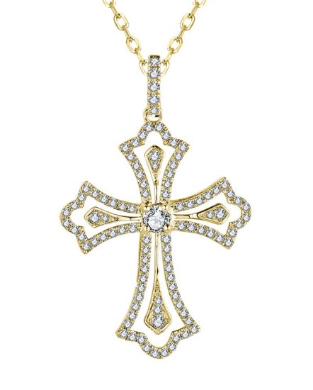CROSS DIAMOND PENDANT (TP3170)