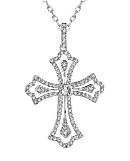 CROSS DIAMOND PENDANT (TP3170)