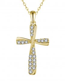CROSS DIAMOND PENDANT (TP3173)