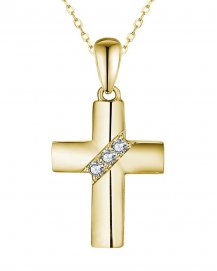 CROSS DIAMOND PENDANT (TP3175)
