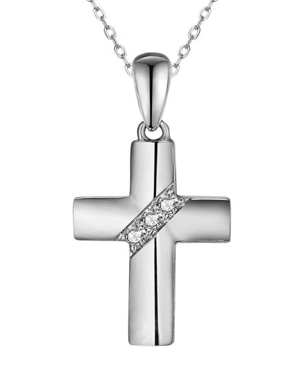 CROSS DIAMOND PENDANT (TP3175)